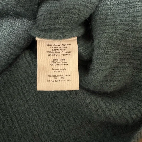 Sezane Gaspard Cardigan Sage - Size XXXL - Picture 4 of 4